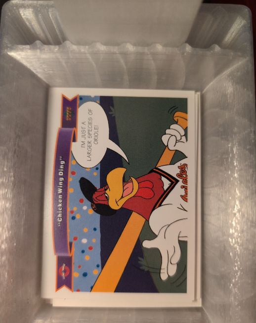 1991 Upper Deck Comic Ball 2 #126 Chicken Wing Ding Foghorn Leghorn — front