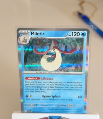 2023 Pokémon Paradox Rift #036 Milotic — front