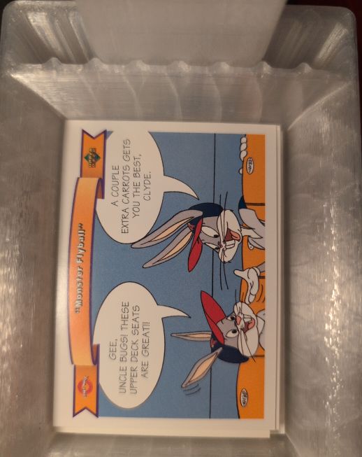 1991 Upper Deck Comic Ball 2 #56 Clyde Bunny Bugs Bunny — front
