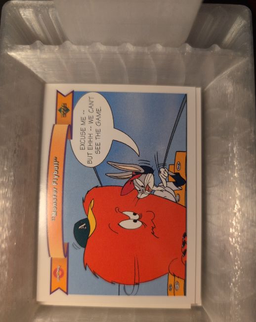 1991 Upper Deck Comic Ball 2 #62 Monster Flyball California Angels — front