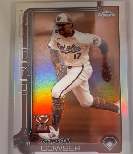 2025 Topps Chrome #44 Colton Cowser — front