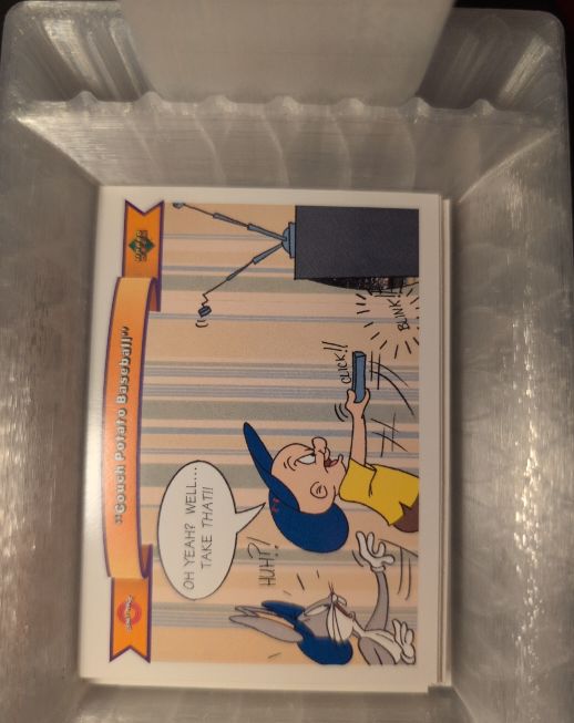 1991 Upper Deck Comic Ball 2 #49 Couch Potato Baseball — front