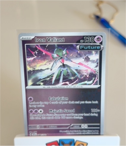 2024 Pokémon TCG Temporal Forces #080 Iron Valiant — front