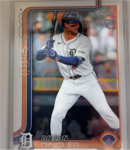 2025 Topps Chrome #274 Dillon Dingler — front