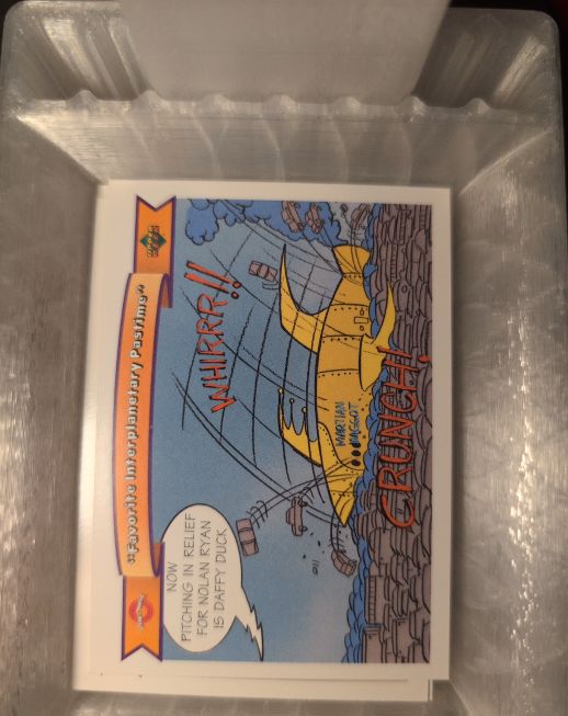 1991 Upper Deck Comic Ball 2 #8 Favorite Interplanetary Pastime Grunchel — front
