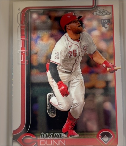 2025 Topps Chrome #161 Blake Dunn — front