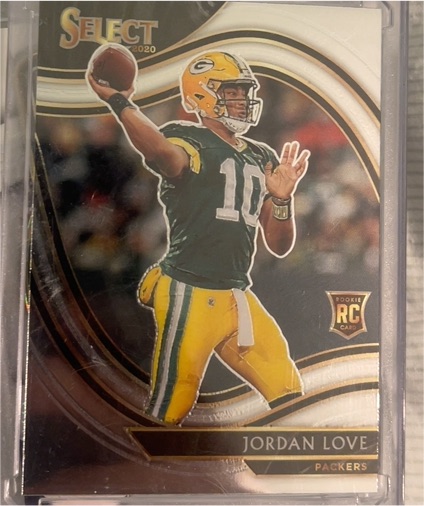 2020 Panini Select #347 Jordan Love — front