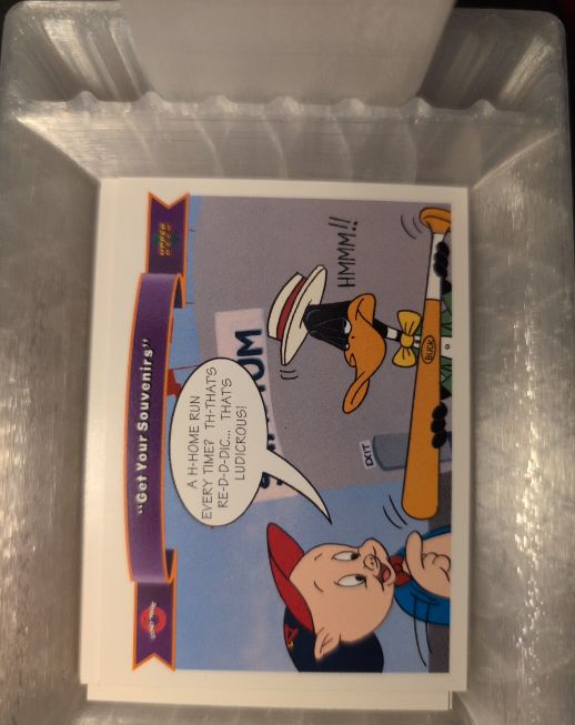 1991 Upper Deck Comic Ball 2 #179 Porky Pig Daffy Duck — front