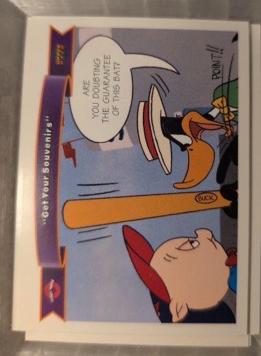 1991 Upper Deck Comic Ball 2 #179 Daffy Duck, Porky Pig — front