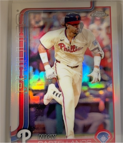 2025 Topps Chrome #226 Nick Castellanos — front