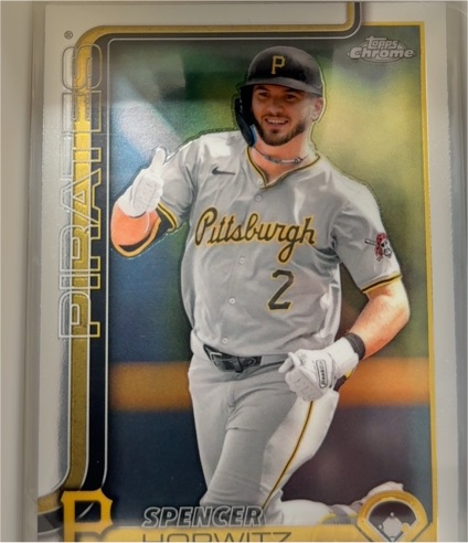 2025 Topps Chrome #243 Spencer Horwitz — front