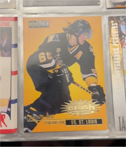 1997 Upper Deck Collector's Choice You Crash the Game #C28 Jaromir Jagr — front