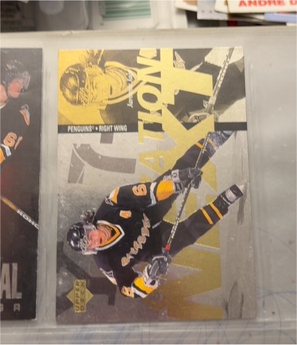 1996-97 Upper Deck Generation Next #X21 Mike Modano / Jarome Iginla — front