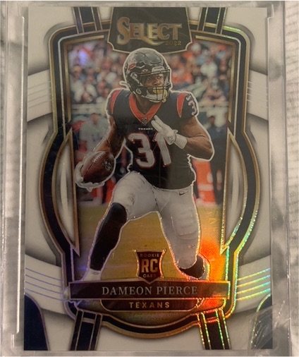 2022 Panini Select #261 Dameon Pierce — front