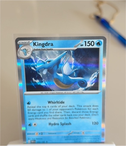 2023 Pokémon SV04 Paradox Rift #32 Kingdra — front