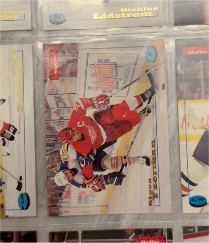 1996-97 Skybox Impact #40 Steve Yzerman — front