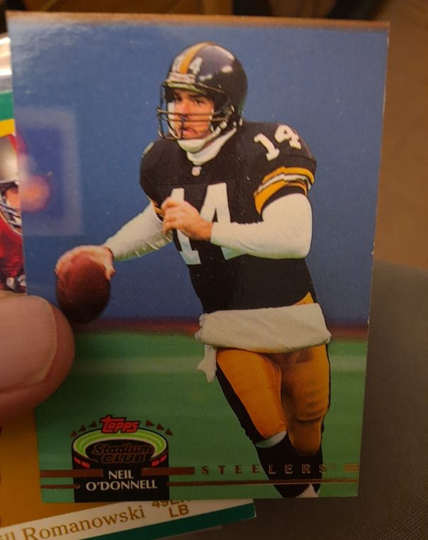 1992 Topps Stadium Club #205 Neil O'Donnell — front