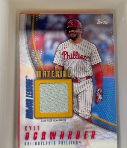 2025 Topps Series 2 Major League Material #Kyle Schwarber — front