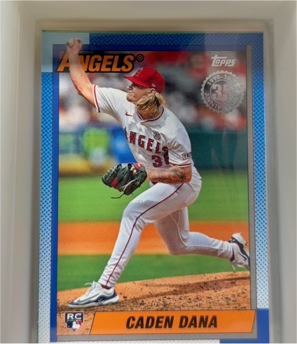 2025 Topps Series 2 - 1990 Topps Baseball #90B2-28 Caden Dana — front