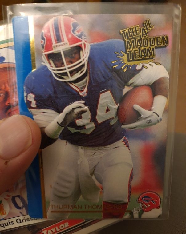 1991 Action Packed All-Madden #31 Thurman Thomas — front