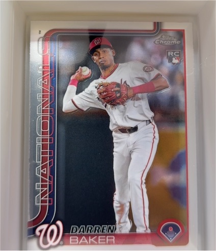 2025 Topps Chrome #511 Darren Baker — front