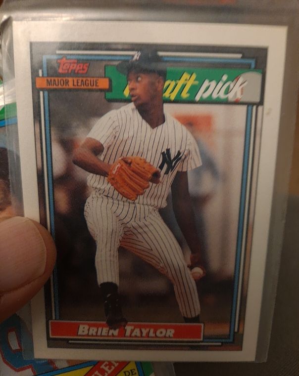 1992 Topps #6 Brien Taylor — front