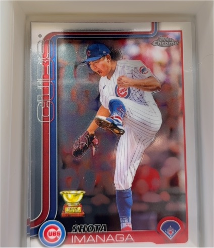 2025 Topps Chrome #149 Shota Imanaga — front