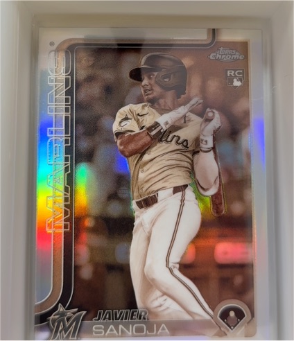 2025 Topps Chrome #76 Javier Sanoja — front