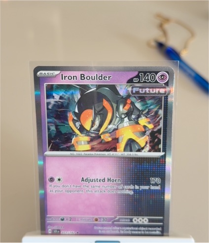 2023 Pokémon Scarlet & Violet Prismatic Evolutions #046 Iron Boulder — front