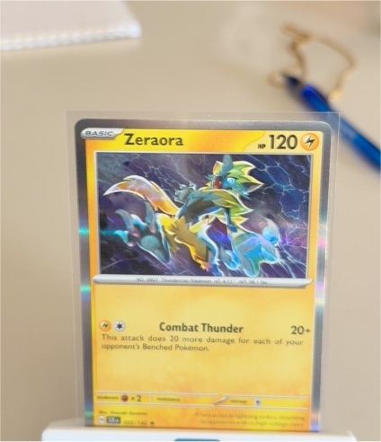 2024 Pokémon TCG Stellar Crown #55 Zeraora — front