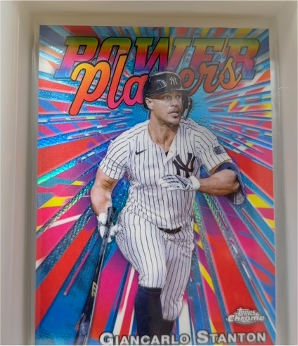 2025 Topps Chrome #PP-13 Giancarlo Stanton Power Players — front