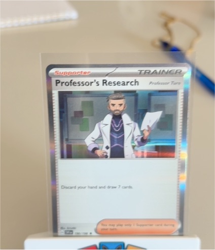 2023 Pokémon Scarlet & Violet #190 Professor's Research Professor Turo — front