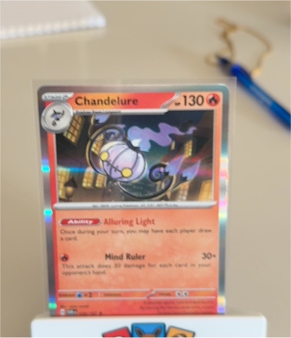 2024 Pokémon TCG Scarlet & Violet - Twilight Masquerade #038 Chandelure — front