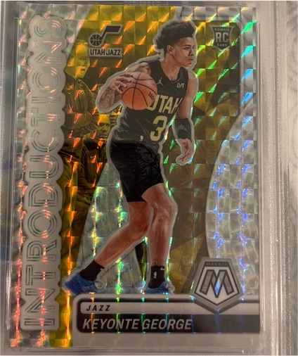 2023-24 Panini Mosaic Introductions #20 Keyonte George — front