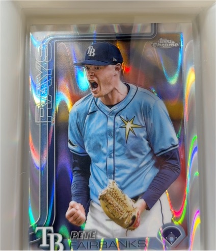 2025 Topps Chrome #84 Pete Fairbanks — front