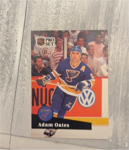 1991-92 Pro Set #219 Adam Oates — front