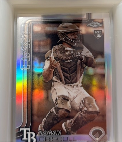 2025 Topps Chrome #185 Logan Driscoll — front