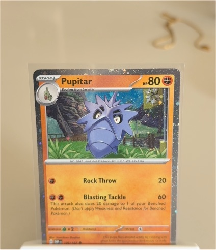 2023 Pokémon TCG Obsidian Flames #106 Pupitar — front