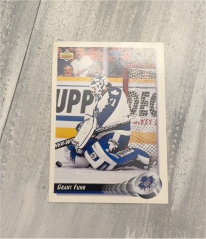 1992-93 Upper Deck #271 Grant Fuhr — front