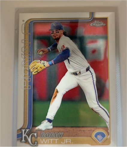 2025 Topps Chrome #93 Bobby Witt Jr. — front