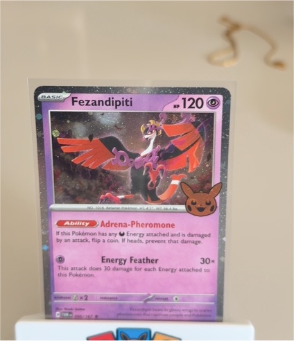 2024 Pokémon Trick Or Trade #096 Fezandipiti — front