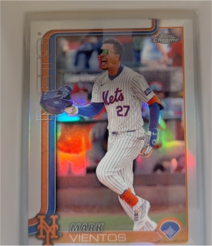 2025 Topps Chrome #129 Mark Vientos — front