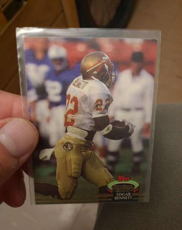 1992 Topps Stadium Club #388 Edgar Bennett — front
