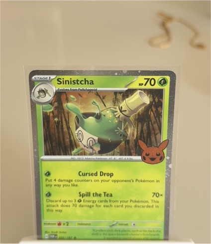 2024 Pokémon Trick or Trade #22 Sinistcha — front