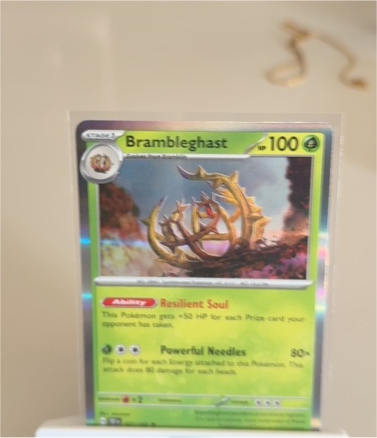 2024 Pokémon Scarlet & Violet Temporal Forces #21 Brambleghast — front