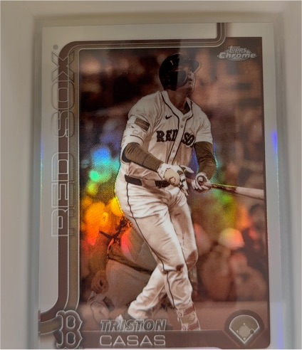 2025 Topps Chrome #192 Triston Casas — front