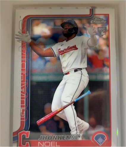 2025 Topps Chrome #291 Jhonkensy Noel — front