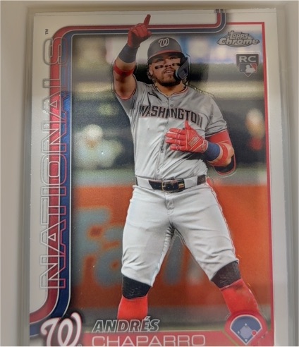 2025 Topps Chrome #167 Andrés Chaparro — front