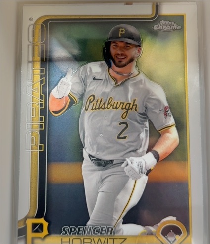 2025 Topps Chrome #243 Spencer Horwitz — front