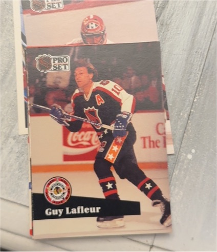 1991-92 Pro Set #317 Guy Lafleur Quebec Nordiques — front